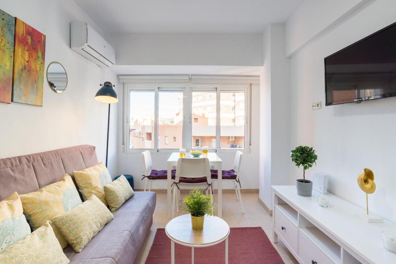 Ferienwohnung Mp6-Cathedral Views Apt Right On The Beach Málaga Exterior foto